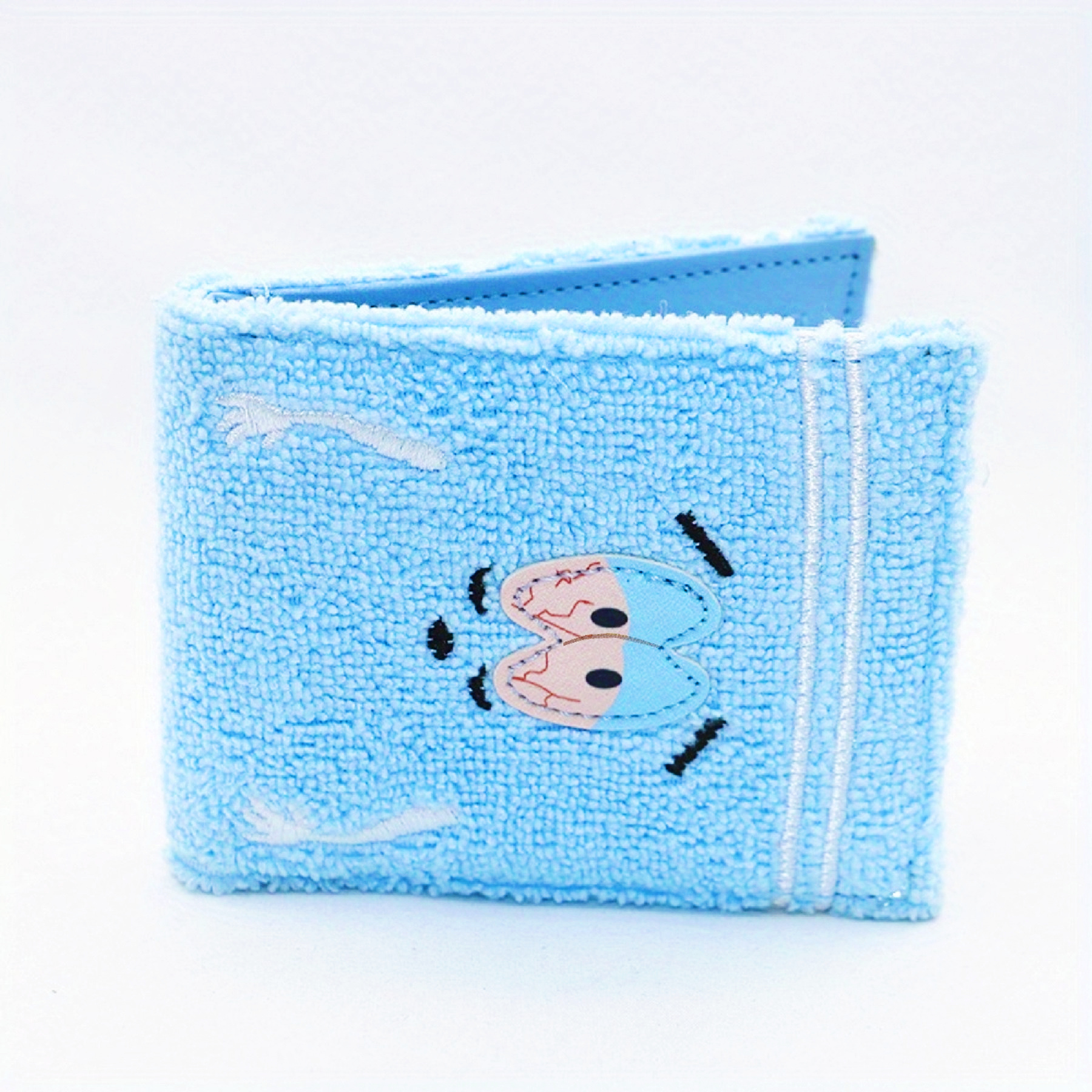 Interior Design Id - Towel cloth embroidered anime fashion wallet,