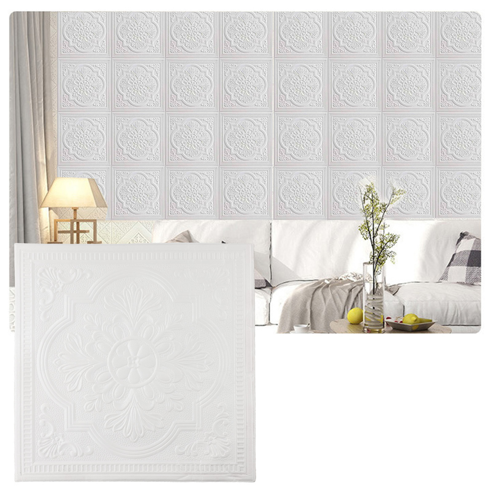 3D Stone Texture Foam Wall Pan - Wall Panel 3D Texture ulasan dan harga