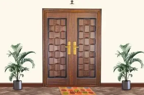 -Modern Design Security Entran - Interior Design Organic Modern ulasan dan harga