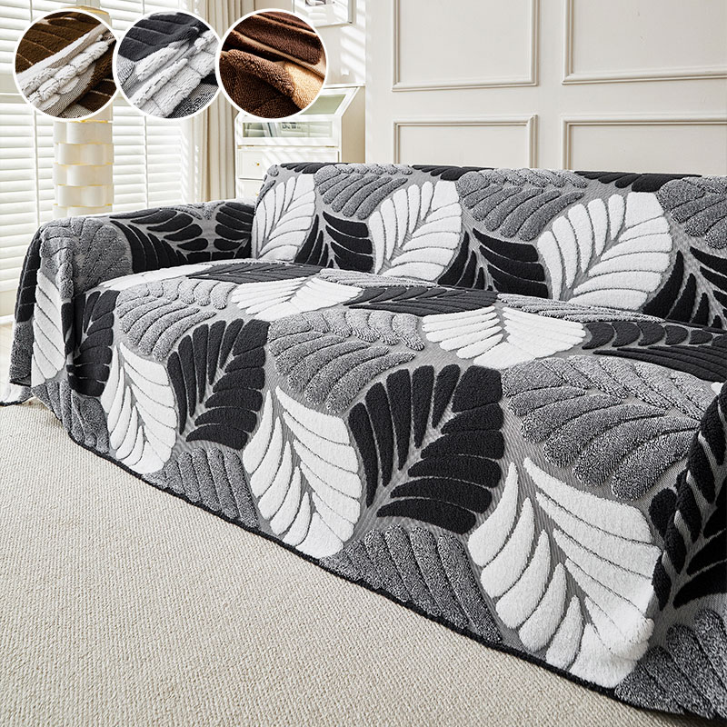 1PC-Two tone three-dimensional - Textured Throw Natural ulasan dan harga