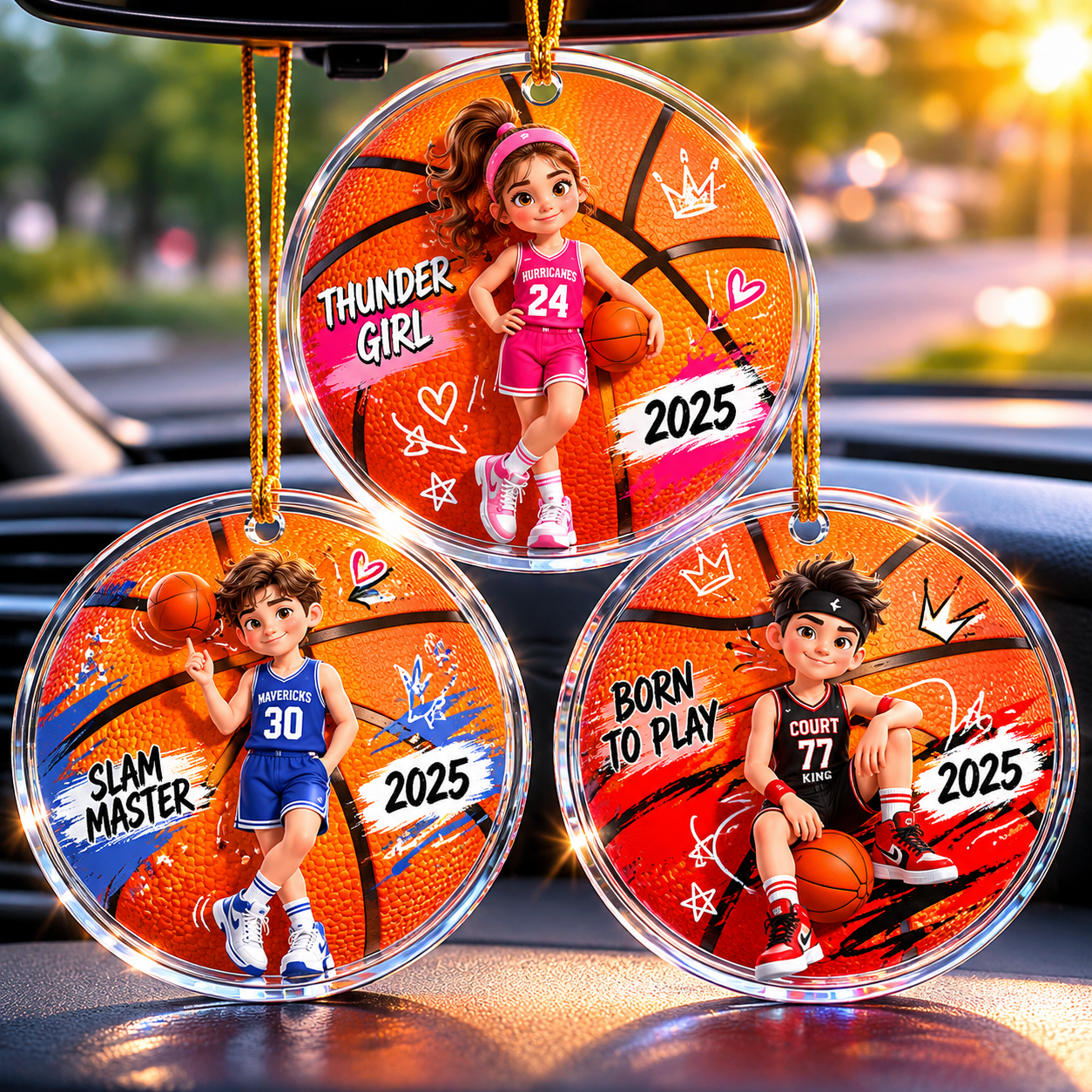 Custom Acrylic Pendan Car Inte - Interior Design Organic Modern ulasan dan harga