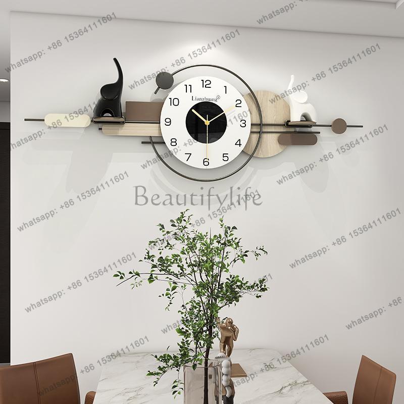 Modern Aesthetic Wall Clock Si - Interior Design Organic Modern ulasan dan harga