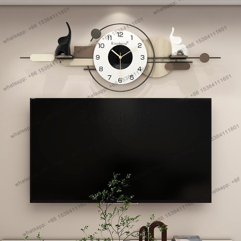 Modern Aesthetic Wall Clock Si - Interior Design Organic Modern ulasan dan harga