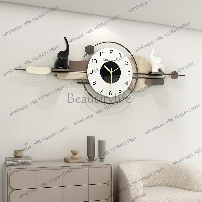 Modern Aesthetic Wall Clock Si - Interior Design Organic Modern ulasan dan harga