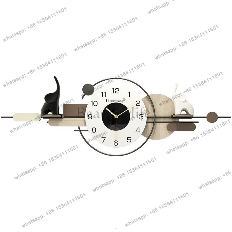 Modern Aesthetic Wall Clock Si - Interior Design Organic Modern ulasan dan harga