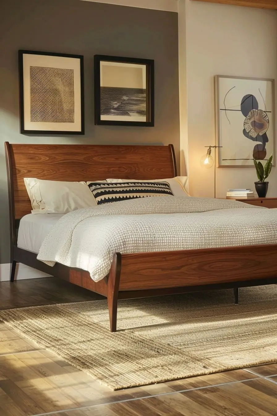 for King Size Bed Frame Custom - Interior Design Organic Modern ulasan dan harga