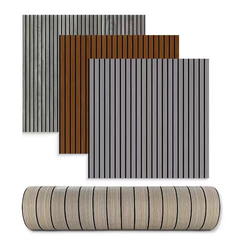 1 Roll 3D Wood Slat Wall Panel - Wall Panel 3D Texture ulasan dan harga