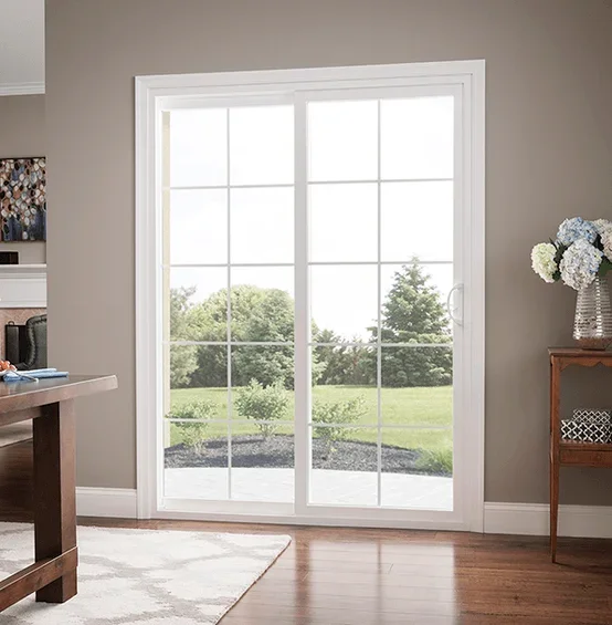 -Modern White PVC Frame Glass  - Interior Design Organic Modern ulasan dan harga