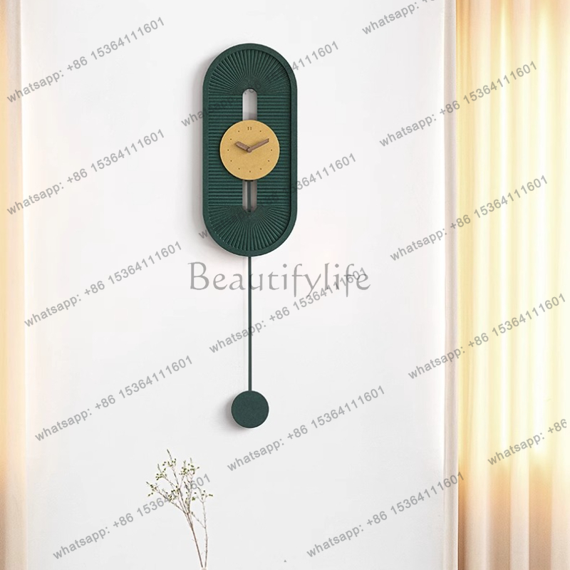 Aesthetic Creative Clock Wall  - Interior Design Organic Modern ulasan dan harga