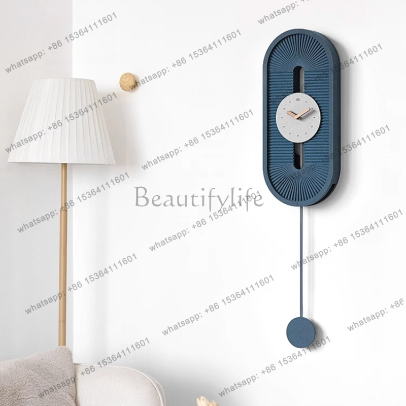 Aesthetic Creative Clock Wall  - Interior Design Organic Modern ulasan dan harga